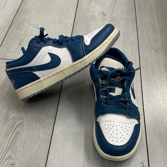 Men’s Jordan 1 Low SE 'Industrial Blue Size 7.5 - Picture 3 of 9